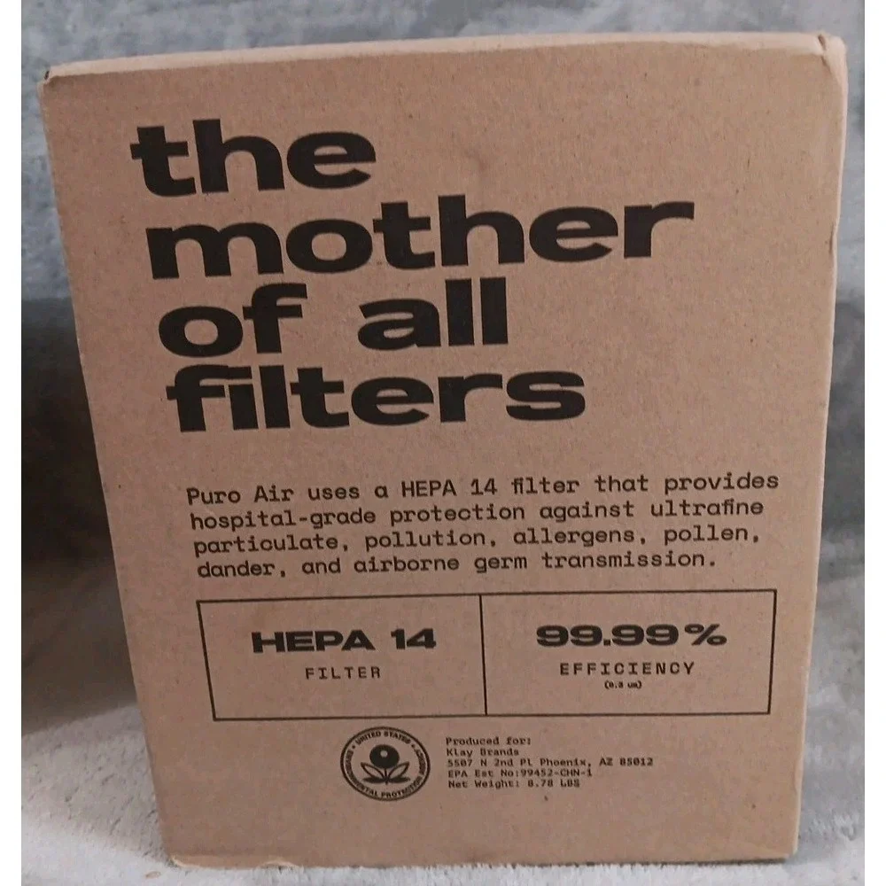 2 Genuine PuroAir 400 Air‎ Purifier Replacement Filters HEPA 14